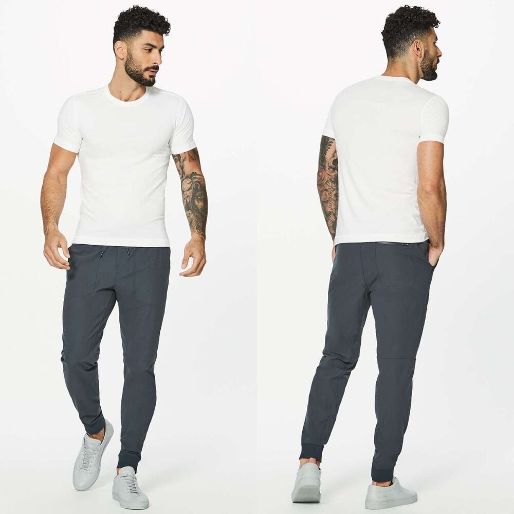 Lululemon ABC Jogger XL Melanite Gray Men’s Pants Athletic Pull On 31"